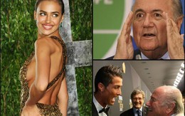 Sốc: Irina cặp kè Sepp Blatter, phản bội Ronaldo?