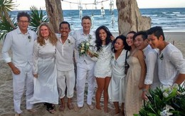 Phương Vy vừa tổ chức đám cưới bí mật trên biển với bạn trai ngoại quốc
