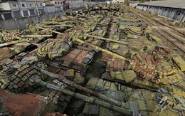 Xót xa trước "nghĩa địa xe tăng" của quân đội Ukraine