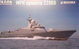 Lộ diện hình ảnh tàu tên lửa thế hệ mới của Hải quân Nga
