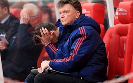 Van Gaal phờ phạc, run rẩy muốn "trốn" khỏi Man United