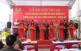 Khánh thành thêm một trụ sở làm việc của CSGT Hà Nội