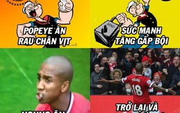 Sao Man United "biến hình" nhờ bị chim "thả bom" trúng miệng