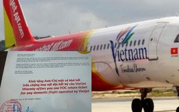 Hành khách thấy "cáu - hèn - nhục" trước thái độ của Vietjet