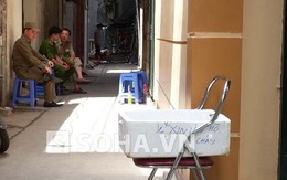 Chiếc thùng xốp đặc biệt trước cửa ngôi nhà 5 người chết ở Hà Nội