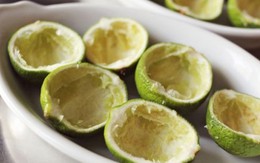 Lợi ích sức khỏe tuyệt vời từ vỏ chanh