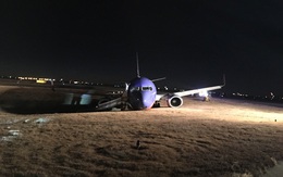 Boeing 737 "cắm đầu xuống đất" khi hạ cánh