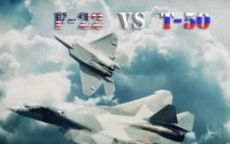 F-22 đấu với T-50 - Ai thắng?