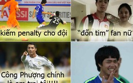 Ảnh chế: Lộ lí do Ronaldo nhận Công Phượng làm em trai