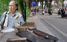 Chiếc ghế đá cổ ở Hồ Gươm bị đâm vỡ: "Nhà rùa học" lên tiếng