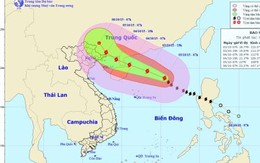 Bão Cầu Vồng có khả năng mạnh thêm, Bắc Bộ sắp mưa rất to