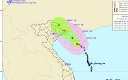 Bão số 1 đột ngột chuyển hướng, miền Bắc mưa rất to