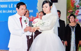 Đại gia Lê Ân rớt nước mắt vì vợ trẻ kém 55 tuổi