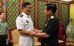 Bộ trưởng Phùng Quang Thanh tiếp đoàn Bộ Quốc phòng Trung Quốc