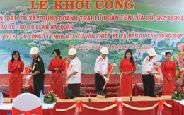 Xây dựng doanh trại Lữ đoàn tên lửa bờ 682