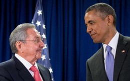 Tổng thống Mỹ Obama lần đầu gặp Chủ tịch Cuba Castro trên đất Mỹ