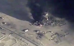 [VIDEO] Nga không kích dữ dội đoàn xe chở dầu của IS