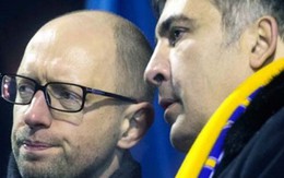 Ukraine: Ông Saakashvili quyết hất Thủ tướng Yatsenyuk