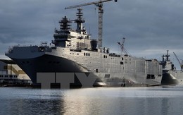 Pháp ra điều kiện trước khi chuyển giao tàu chiến Mistral cho Nga