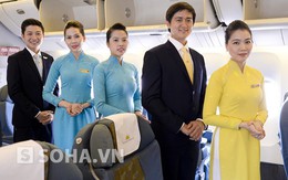 Cận cảnh đồng phục mới thử nghiệm của tiếp viên Vietnam Airlines