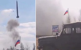 Binh sĩ Nga hú vía vì tên lửa S-300 nổ ngay trên bệ phóng