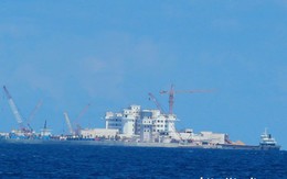 Trung Quốc xây công trình 9 tầng trên đảo Huy Gơ