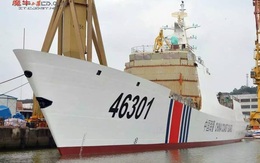 [ẢNH] Trung Quốc lộ tàu hải cảnh giống tàu chiến Type 054A