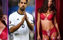 Giải sầu Euro, Khedira cặp kè với siêu người đẹp Adriana Lima