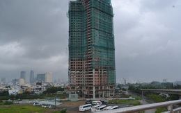 Tòa tháp đôi lớn nhất miền Trung vẫn “bất động” sau nhiều năm triển khai