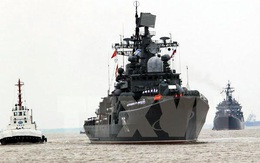Tàu khu trục hải quân Nga thăm Đà Nẵng