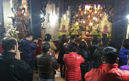 Chen chúc lễ chùa Phủ Tây Hồ, đình Phúc Khánh