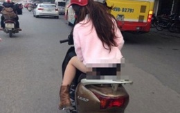 Sốc với thời trang “chào đông đón hè” trên phố Hà Nội