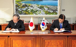 Hàn Quốc, Nhật Bản ký hiệp ước chia sẻ thông tin quân sự