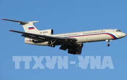 Vụ tai nạn máy bay quân sự Nga: Nga dừng toàn bộ các chuyến bay của dòng máy bay Tu-154