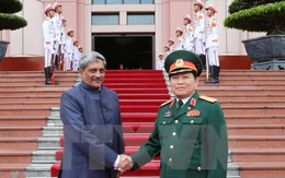 Đoàn đại biểu quân sự cấp cao nước ta thăm hữu nghị chính thức Cộng hòa Ấn Độ