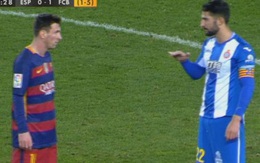 Cầu thủ Espanyol chửi Messi: “Mày là thằng lùn”