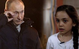 Bé gái Syria "hỏi khó" Putin, Obama