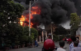 Cháy lớn ở vùng ven Sài Gòn, 3 người thương vong, CA tiếp tục tìm kiếm người mắc kẹt