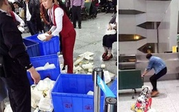 'Hỗn chiến' sân bay Trung Quốc: Hành khách ẩu đả với cảnh sát