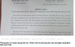 Ngân hàng ưu tiên tuyển nhân viên cùng họ với sếp
