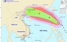 Đêm nay, bão số 2 càn quét phía bắc Biển Đông