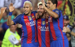 Messi vượt mặt Ronaldo trong ngày Barcelona thắng hủy diệt