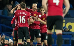 Trên Goodison Park, Man United chơi một trận điên rồ chưa từng thấy