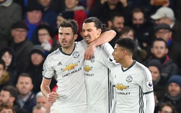 Clip bản quyền Premier League: Crystal Palace 1-2 Man United