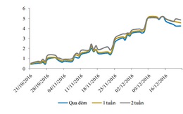 Lãi suất liên ngân hàng bất ngờ hạ nhiệt