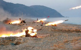 24h qua ảnh: Hệ thống tên lửa đa nòng Triều Tiên khai hỏa như mưa