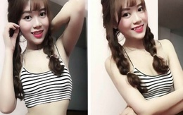 'Bỏng mắt' với thân hình sexy, quyến rũ hết cỡ của hot girl Bỉm Sơn