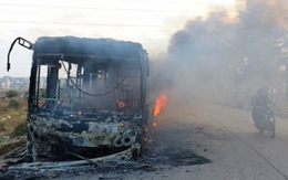 Syria: Xe buýt sơ tán người dân tại Aleppo bị tấn công