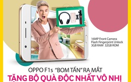 Những lý do không thể ngó lơ OPPO F1s tại Thế Giới Di Động