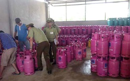 30% bình gas trong mỗi nhà dân là gas sang chiết lậu